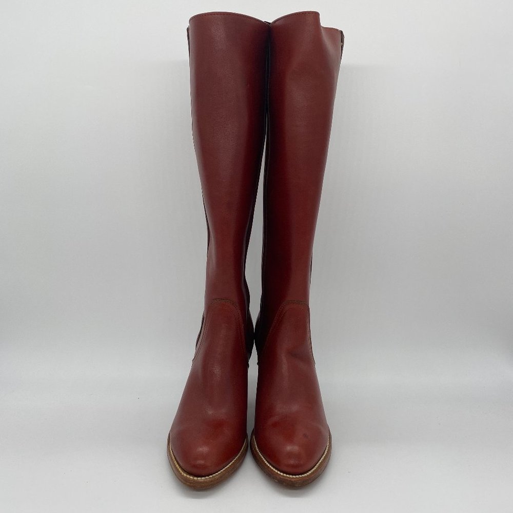 <Frye> Tall Vintage Western Cowboy Boots 7110 Heel